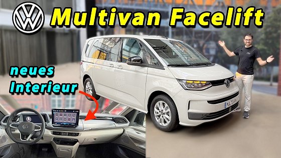 Video: VW Multivan Facelift 2027 PREMIERE lang vs kurz mit allen Änderungen!
