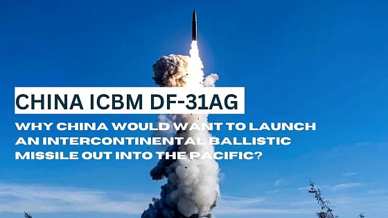 Video: Amazing NEW clip of China's DF-31AG ICBM 1st stage booster drops off and 2nd stage motor ignition