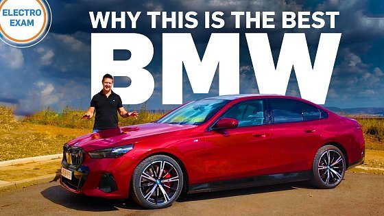 Video: BMW i5 Test and Review - TECH even TESLA cannot match