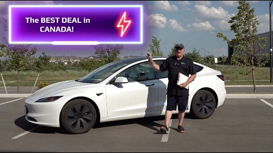 Video: Episode 288 - 2026 TESLA Model 3 Premium RWD Review! The BEST DEAL in Canada!