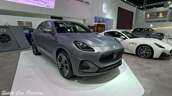 Video: 2024 Maserati Grecale Folgore EV | Exterior &amp; Interior Preview