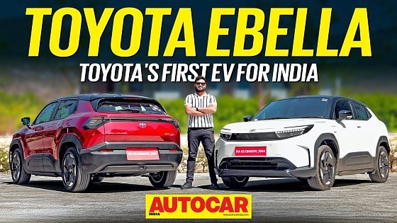Video: Toyota Urban Cruiser Ebella review - Better than a Creta EV? | First Drive | @autocarindia1
