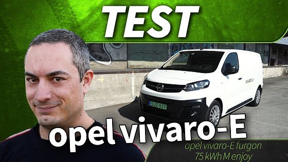 Video: 2022 opel vivaro-e furgon 75 kWh M enjoy - test