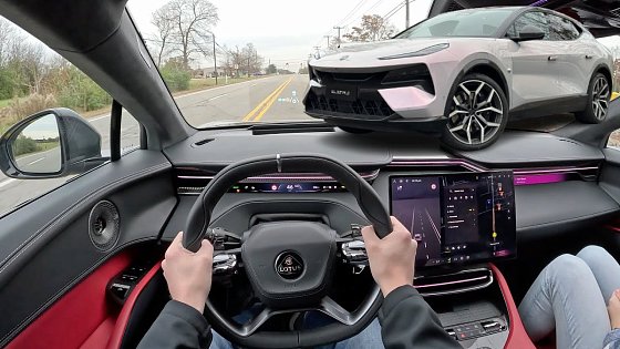 Video: 2025 Lotus Eletre R 900HP EV - POV First Drive Review! (3D Binaural Audio)