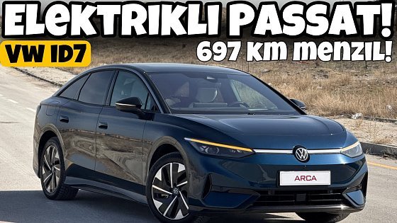 Video: Elektrikli Passat! En Detaylı Volkswagen ID7 Testi | Pro | Menzil Doğru Mu? | Otomobil Günlüklerim