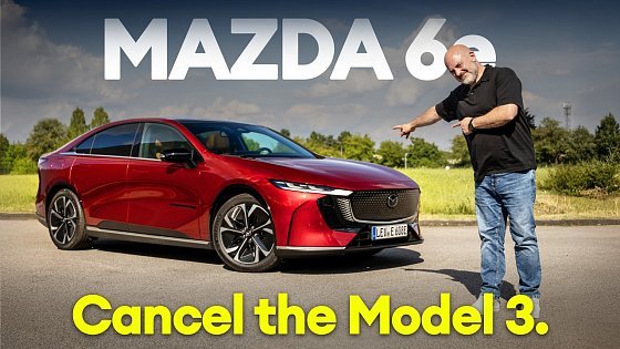 Video: FIRST DRIVE: Mazda 6e - is Tesla’s most unlikely rival already a winner?