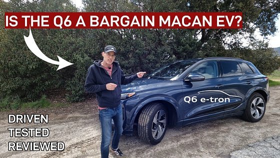 Video: IS the 2025 Audi Q6 e-tron a BARGAIN Macan EV?