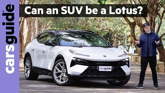 Video: Lotus Eletre 2025 review: Bonkers but practical electric SUV redefines British sports-car brand