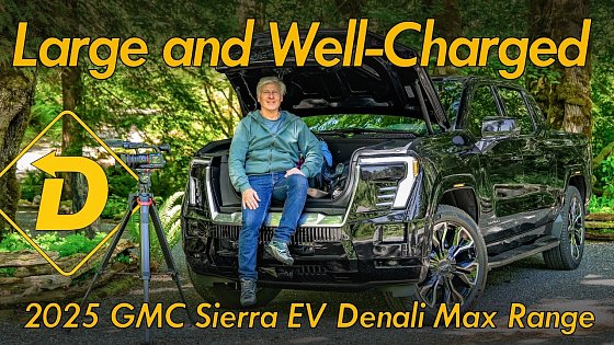 Video: 2025 GMC Sierra EV Denali Max Range is a No-Compromise Hauler #automobile #electricvehicle