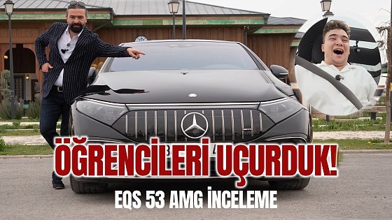 Video: UÇABİLEN TANK EQS 53 AMG İNCELEME II GENÇLERİ UÇURDUK