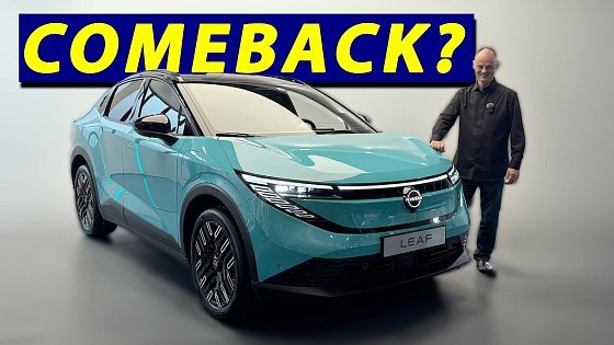 Video: All-new Nissan Leaf PREMIERE 2026 - wait, now a crossover?