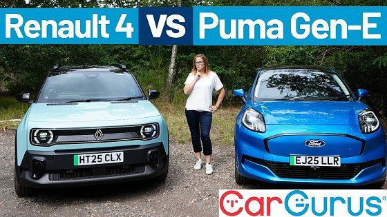 Video: Renault 4 vs Ford Puma Gen-E: Electric crossovers compared