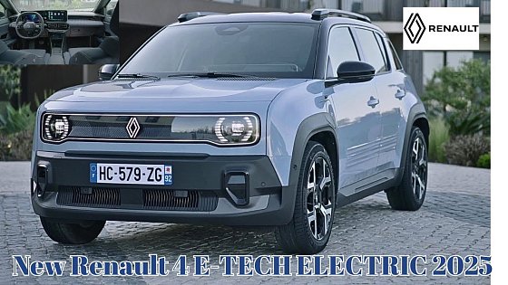 Video: Its Rivals are the Fiat 600e,Smart#1,Citroen e-C3 Aircross and MG4 | Renault 4 E-TECH ELECTRIC 2025