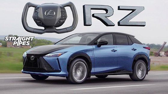 Video: LEXUS YOKE CAR! 2023 Lexus RZ Review