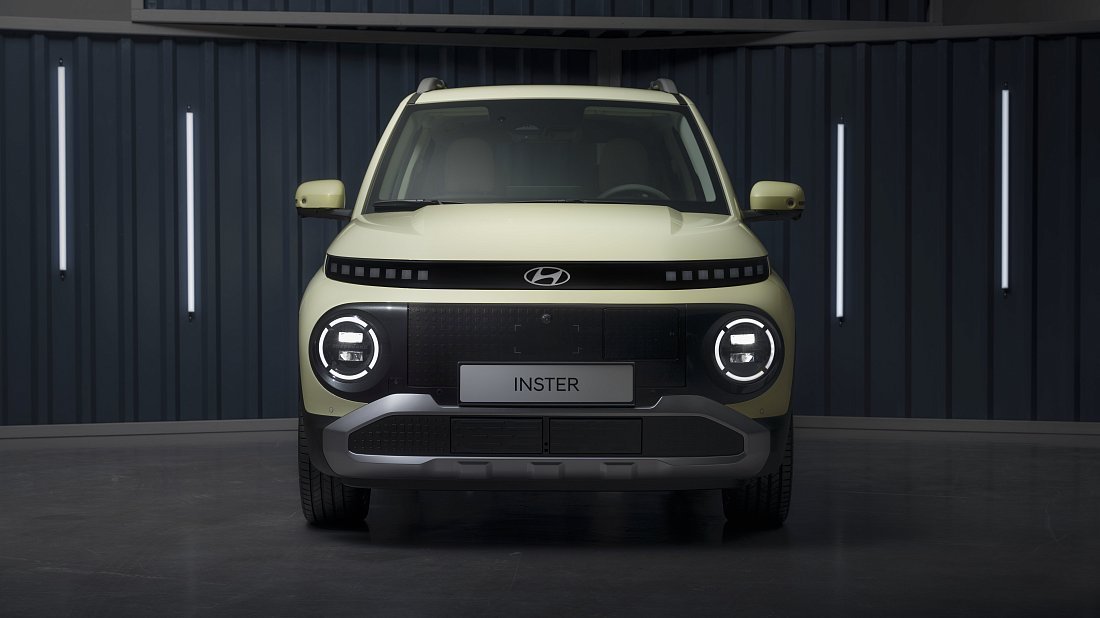 Hyundai Casper (Inster) Electric Long Range (2024-...) front fascia photo, grille, headlights, bumper, exterior