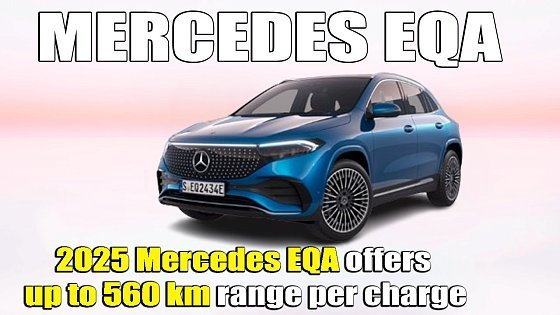 Video: Mercedes EQA: The Best Electric Car You’re Not Considering