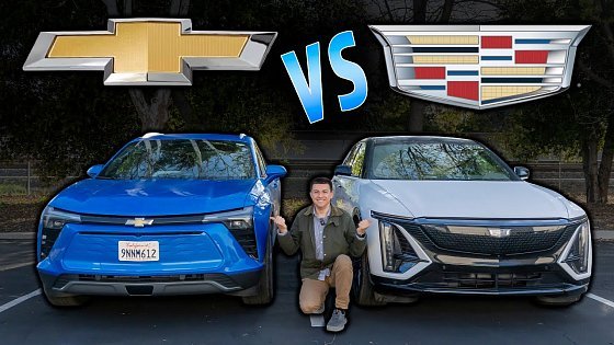 Video: 2025 Cadillac LYRIQ v 2025 Chevy Blazer EV