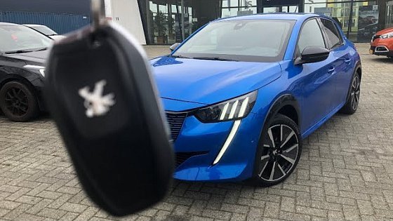 Video: 2021 Peugeot e208 GT 50 kWh | Vertigo Blue 