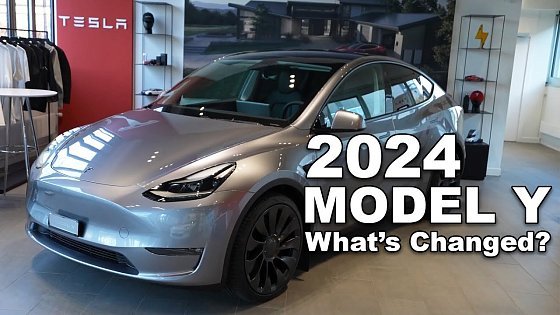 Video: New 2024 Tesla Model Y Review! Improved Interior Quality And More upgrades