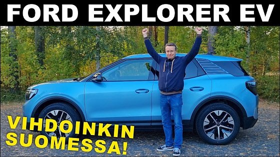 Video: Ford Explorer EV koeajo - FORD "MODEL Y"?
