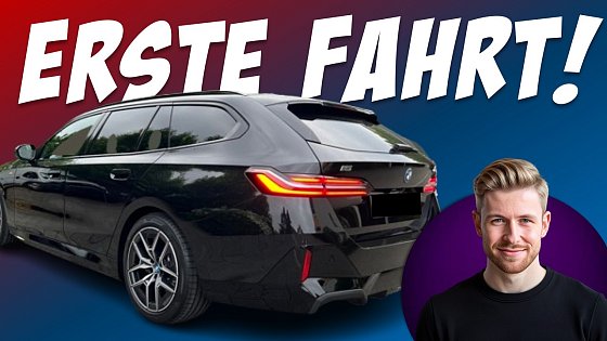 Video: Der neue BMW i5 Touring: So fährt der 5-Meter-Elektrokombi!