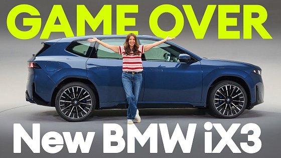 Video: FIRST LOOK: all-new BMW iX3. 500 mile range, 20 minute charging. Game over?