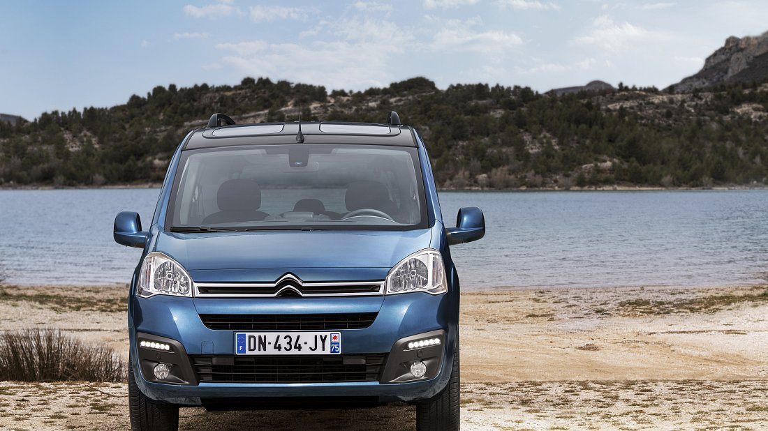 Citroën e-Berlingo Multispace (2017-2020) front fascia, grille, headlights, bumper, exterior