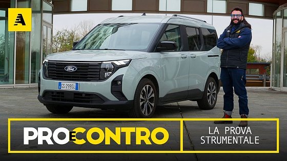 Video: Ford TOURNEO COURIER (furgoncino con orgoglio!) | PROVA STRUMENTALE - PRO e CONTRO
