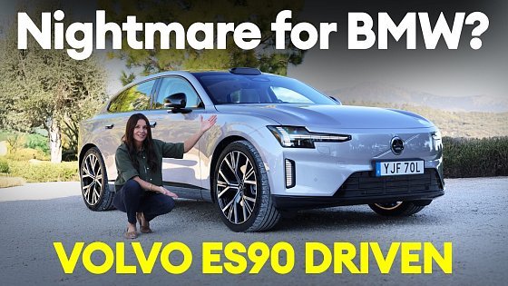 Video: Volvo ES90 DRIVEN! The luxury EV to beat BMW and Mercedes?