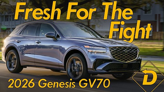 Video: The 2026 Genesis GV70 3.5T AWD is a Worthy Competitor #automobile