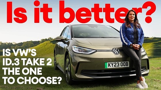 Video: FIRST DRIVE: 2024 Volkswagen ID.3 electric family hatchback | Electrifying