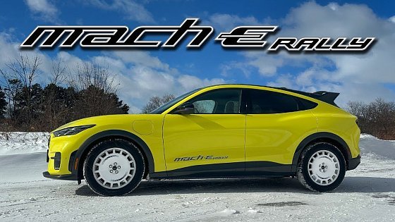 Video: The Ford Mustang Mach E Rally is Wild
