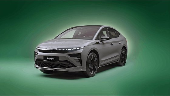 Video: Skoda Enyaq Coupe RS 2025 Exterior