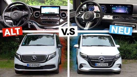 Video: Der neue Mercedes-Benz EQV Facelift 2024 I Vergleich zum Vorgängermodell