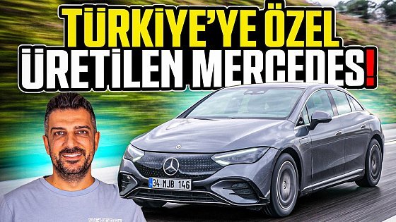 Video: Türkiye'ye Özel Üretilen Mercedes! | Mercedes’in En Uzun Menzilli EQE'si!