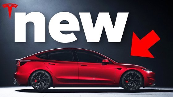 Video: NEW 2026 Tesla Model 3 LEAKED | Exciting New Features