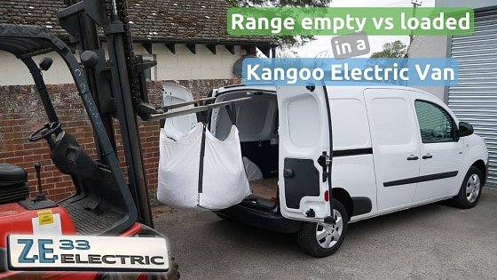 Video: How does weight affect range in an electric van? Testing the Renault Kangoo ZE33 electric van.