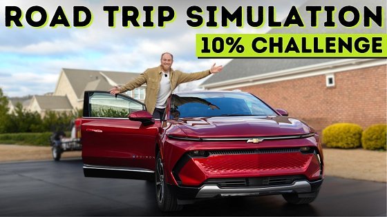 Video: 2025 Chevy Equinox EV FWD Is A Thirsty Beast! 10% Challenge Road Trip Simulation