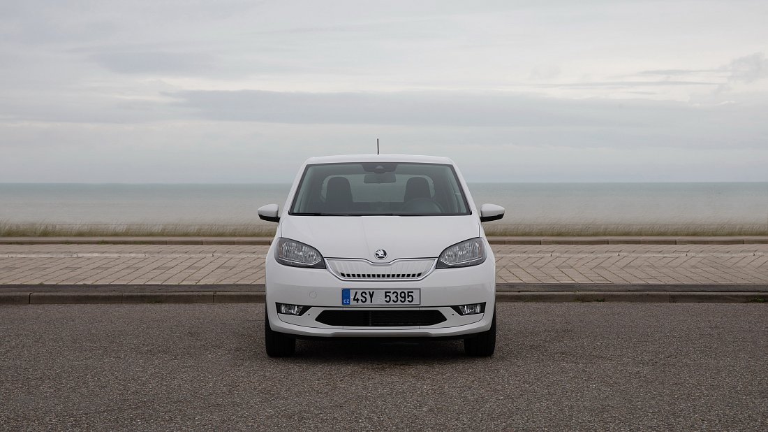 Škoda Citigo-e iV (2019-2021) front fascia, grille, headlights, bumper, exterior