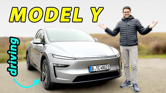 Video: Still the benchmark? Tesla Model Y facelift - the ultimate DRIVING REVIEW