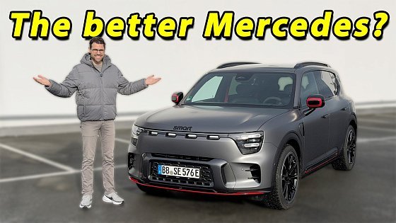 Video: Smart #5 Brabus driving REVIEW - beating Mercedes GLB, GLC EQ and BMW iX3?