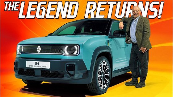 Video: New Renault 4: A Legend Is Reborn!