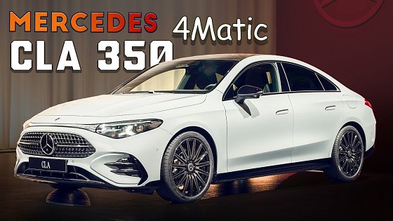Video: 2026 Mercedes-Benz CLA 350 4Matic Review: Better Than Tesla Model 3 & BMW i4?