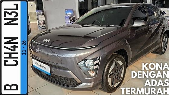 Video: In Depth Tour Hyundai Kona Electric Prime Standard Range [SX2] - Indonesia