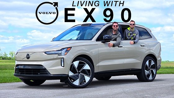 Video: 2025 Volvo EX90 -- Living With Volvo's FLAGSHIP SUV! (Any Good??)