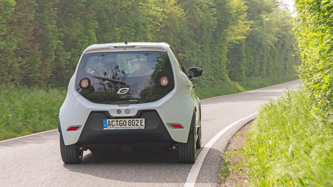 e.Go Life 60 (2019-2022) rear view photo, taillights, trunk, spoiler, badge, bumper, exterior