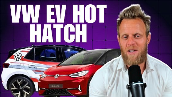 Video: Hot-Hatch EV: Volkswagen ID.3 GTX Promises 604 km and 322 hp