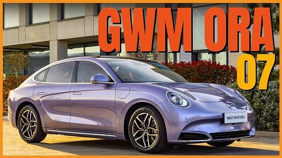 Video: GWM ORA 07 SEDÃ ELÉTRICO DE 408 CV PARA ENFRENTAR O BYD SEAL, SERÁ QUE VEM? - BlogAuto