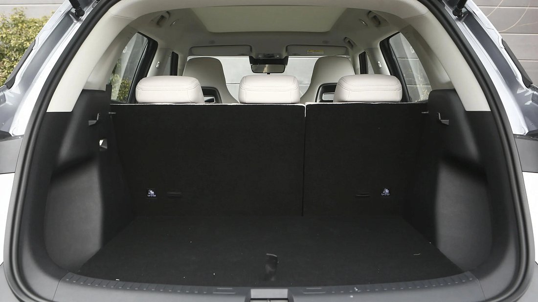 BYD Atto 2 Active FWD (2025-…) trunk, boot, seats up, seats upright, cargo space, cargo volume, cargo capacity, storage