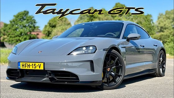 Video: 2025 Porsche Taycan GTS goes SIDEWAYS!! // REVIEW on AUTOBAHN